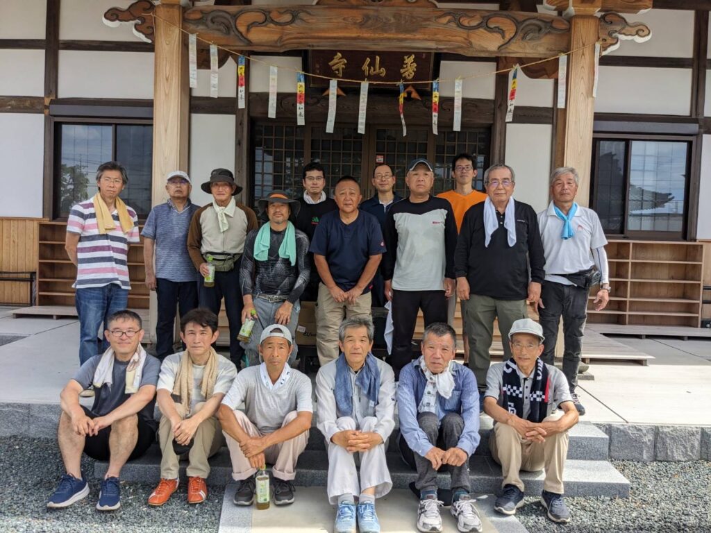 普仙寺大掃除
